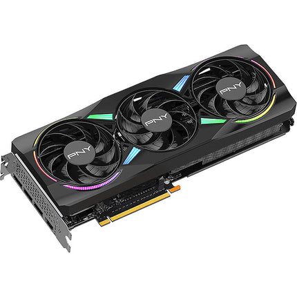 PNY NVIDIA GeForce RTX 5070 ARGB tarjeta gráfica 12GB GDDR7 Triple Fan RGB