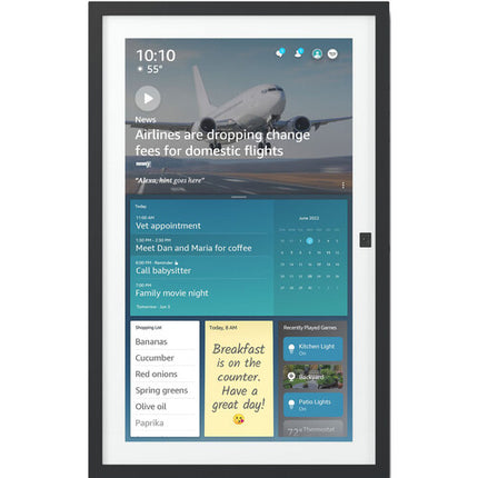 Amazon Echo Show 15 TV inteligente cocina pantalla 15.6" Full HD Wi-Fi 6E