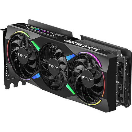 PNY NVIDIA GeForce RTX 5070 Ti Tarjeta gráfica 16GB GDDR7 Triple Ventilador RGB