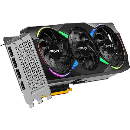 PNY NVIDIA GeForce RTX 5070 Ti Tarjeta gráfica 16GB GDDR7 Triple Ventilador RGB
