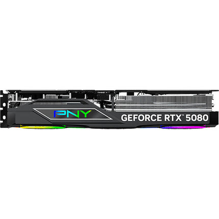 PNY NVIDIA GeForce RTX 5080 16GB GDDR7 2.78GHz Tarjeta gráfica RGB