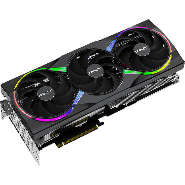 PNY NVIDIA GeForce RTX 5090 32GB GDDR7 Tarjeta gráfica con RGB y Triple Ventilador