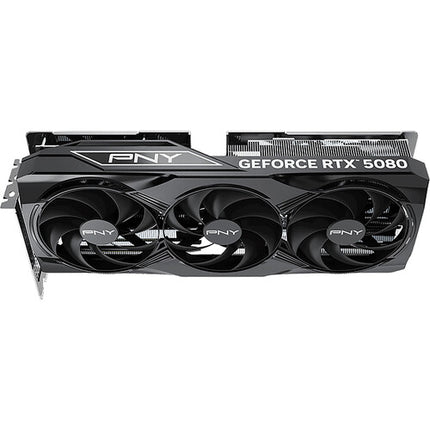 PNY NVIDIA GeForce RTX 5080 OC Tarjeta Gráfica 16GB GDDR7 Triple Fan