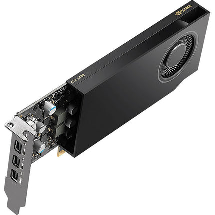PNY NVIDIA RTX A400 Tarjeta Gráfica 4GB GDDR6 768 CUDA Cores
