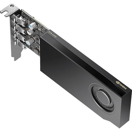 PNY NVIDIA RTX A400 Tarjeta Gráfica 4GB GDDR6 768 CUDA Cores
