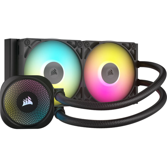 CORSAIR iCUE LINK TITAN RX RGB 240mm Refrigeración Líquida CPU Negro 240mm Radiador Doble Ventilador PWM