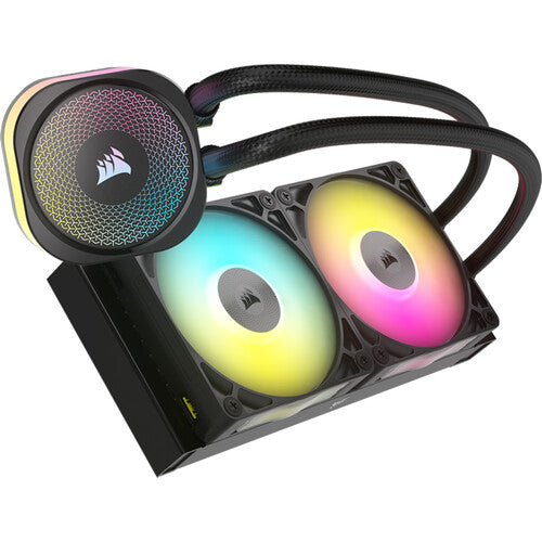 CORSAIR iCUE LINK TITAN RX RGB 240mm Refrigeración Líquida CPU Negro 240mm Radiador Doble Ventilador PWM