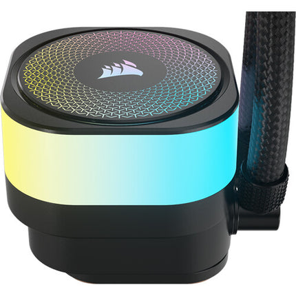 CORSAIR iCUE LINK TITAN RX RGB 240mm Refrigeración Líquida CPU Negro 240mm Radiador Doble Ventilador PWM