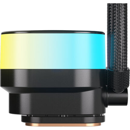 CORSAIR iCUE LINK TITAN RX RGB 240mm Refrigeración Líquida CPU Negro 240mm Radiador Doble Ventilador PWM