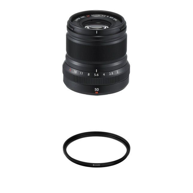 FUJIFILM XF 50mm f/2 R WR Objetivo APS-C con Kit de Cuidado