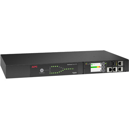 APC Netshelter Rack Interruptor de Transferencia Automático 100-120V 10 Salidas 1U Rackmount