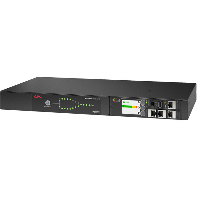 APC Netshelter Rack Interruptor de Transferencia Automático 100-120V 10 Salidas 1U Rackmount