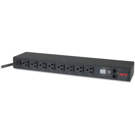 APC AP7800B PDU para rack 8 tomas 15A 1440VA 1 RU con monitoreo remoto