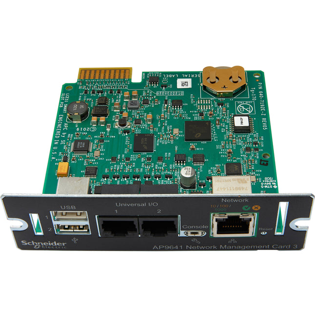 APC UPS Network Management Card 3 para administración de red con sensor temperatura y cable USB