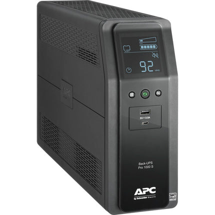 APC Back-UPS Pro BR 1000VA Protector contra Sobretensiones y Respaldo de Batería 600W 1080 Joules
