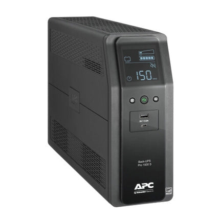 APC BR1500MS2 Back-UPS Pro SAI con 10 Tomacorrientes y Pantalla LCD
