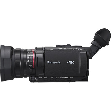 Panasonic HC-X1600 Videocámara UHD 4K 24x Zoom 25mm Sensor 8.29MP