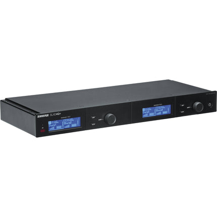 Shure SLXD4Q+ Receptor Inalámbrico Digital Quad-Canal 138 MHz G57