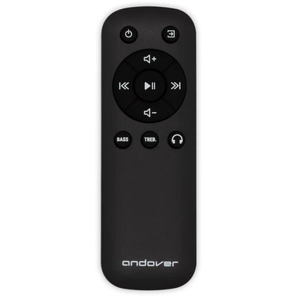 Andover Audio SpinBase 2 Base para Tocadiscos con Bluetooth y Amplificador Integrado Negro