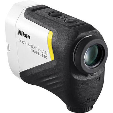 Nikon 6x21 COOLSHOT PRO III Medidor Láser de Golf Estabilizado 8-1200 yd IPX4