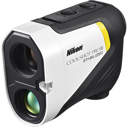 Nikon 6x21 COOLSHOT PRO III Medidor Láser de Golf Estabilizado 8-1200 yd IPX4
