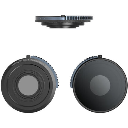 SmallRig Filtro ND Variable y Polarizador Circular para DJI Osmo Action 4 3 a 5 Paradas