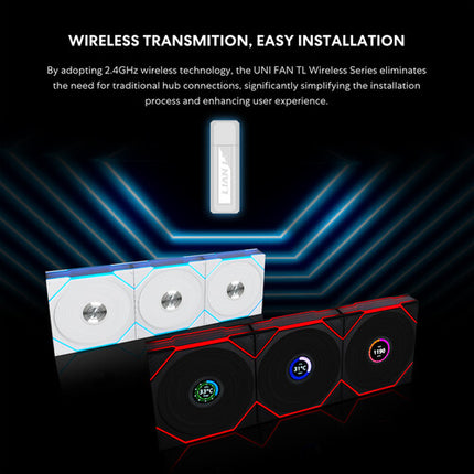 Lian Li UNI FAN TL Ventilador de Caja 120mm 1900 rpm RGB inalámbrico