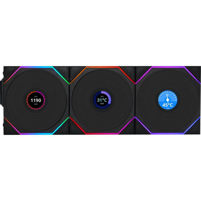 Lian Li Ventilador para Caja 120 mm RGB Wireless 1900 rpm 3 Pack