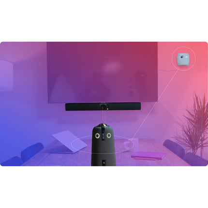 Owl Labs Meeting Owl 4+ Cámara de videoconferencia 360° UHD 4K 64MP USB-C