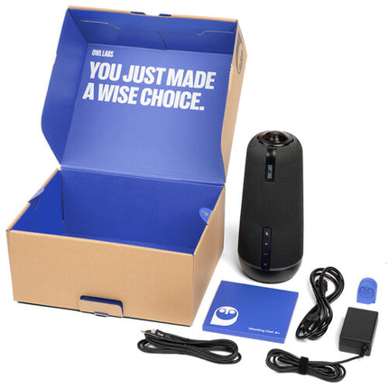 Owl Labs Meeting Owl 4+ Cámara de videoconferencia 360° UHD 4K 64MP USB-C