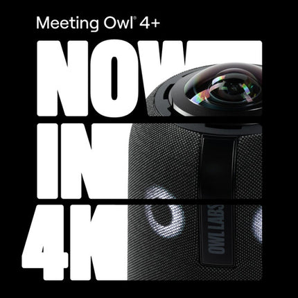 Owl Labs Meeting Owl 4+ Cámara de videoconferencia 360° UHD 4K 64MP USB-C