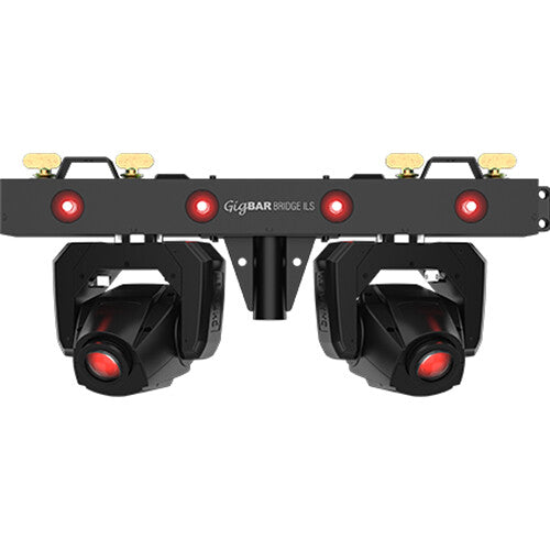 CHAUVET DJ GigBAR Bridge Sistema de Iluminación 2 en 1 con Cabezas Móviles 10W y RGBAW+UV
