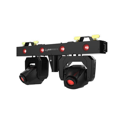 CHAUVET DJ GigBAR Bridge Sistema de Iluminación 2 en 1 con Cabezas Móviles 10W y RGBAW+UV