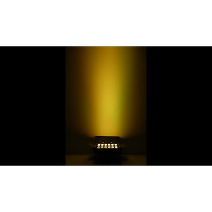 CHAUVET DJ SlimBANK H18 ILS Luz LED Wash 18 LEDs 27° Ángulo con Barndoor y Cable de Poder