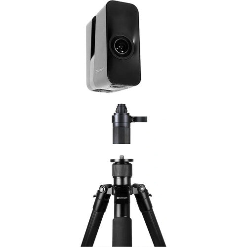 Matterport Quick Release Soporte para Trípode Pro3 con Nivelador Ajustable y Construcción de Aluminio