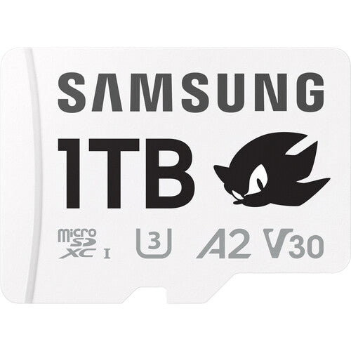 Samsung 1TB PRO Plus Sonic the Hedgehog microSDXC para consolas 180 MB/s 130 MB/s con adaptador SD