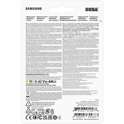 Samsung 256GB PRO Plus Tarjeta microSDXC UHS-I 180MBs con Adaptador SD