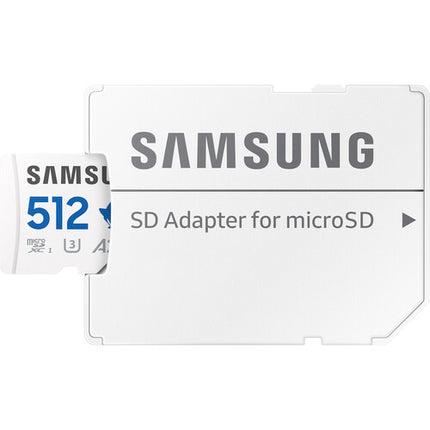 Samsung 512GB PRO Plus tarjeta microSDXC UHS-I 180MB/s con adaptador SD