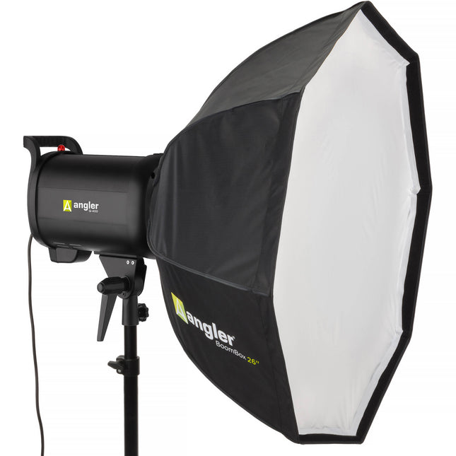 Angler BoomBox Octagonal Softbox 26 pulgadas con Montura Bowens y Difusor