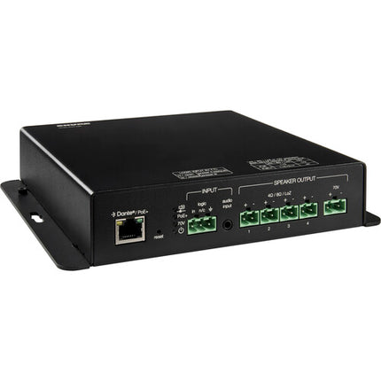 Shure MXN-AMP Microflex Amplificador PoE 14.5W para 4 Altavoces