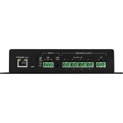 Shure MXN-AMP Microflex Amplificador PoE 14.5W para 4 Altavoces