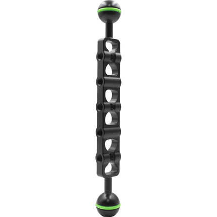 Marelux Brazo Doble de Bola 8 pulgadas Extensible con ranuras para montaje