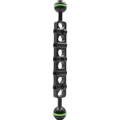 Marelux Brazo Doble de Bola 8 pulgadas Extensible con ranuras para montaje
