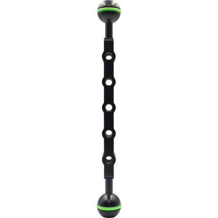 Marelux Brazo Doble de Bola 8 pulgadas Extensible con ranuras para montaje