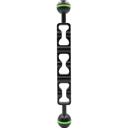 Marelux Brazo Doble de Bola 8 pulgadas Extensible con ranuras para montaje