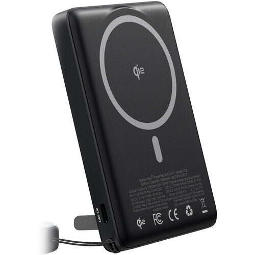 INIU MagPro Ultra Slim 10K Power Bank 10000mAh 15W carga inalámbrica negro