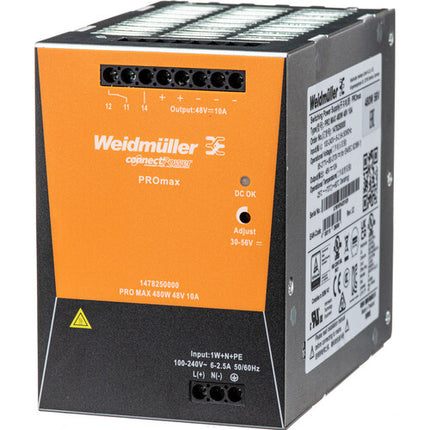 Axis Communications PS56 Fuente de alimentación DIN 480W 100-240VAC 80-370VDC