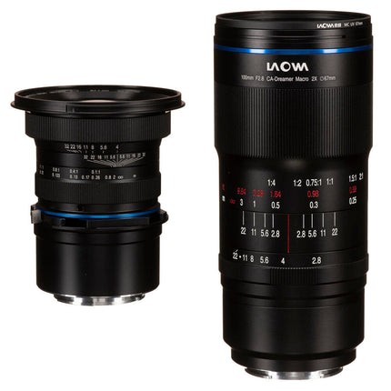 Venus Optics Laowa Kit de Lentes 15mm f4 y 100mm f28 Macro para Sony E