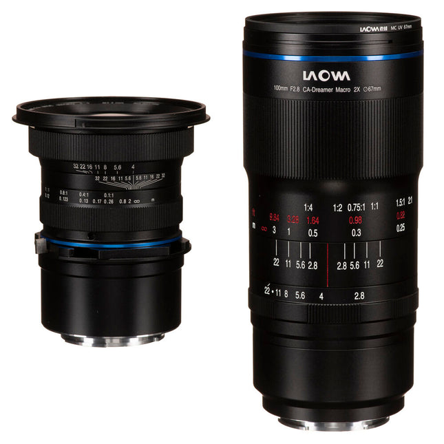 Venus Optics Laowa Kit de Lentes 15mm f4 y 100mm f28 Macro para Sony E