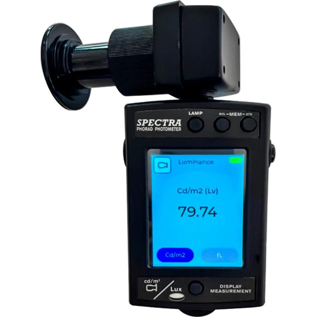 Spectra Cine SC-830 Fotómetro Luminancia Luz Ambiente Display 2.8 Pulgadas